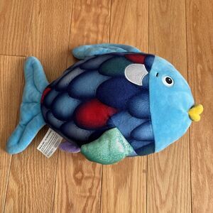 Rainbow Fish Kohls Cares Plush Stuffed Top Glitter Fins